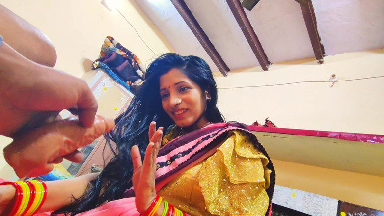 BadAim6: Indian Village Gorąca dziewczyna Parnita Seks z jego boyfreind Easypron...