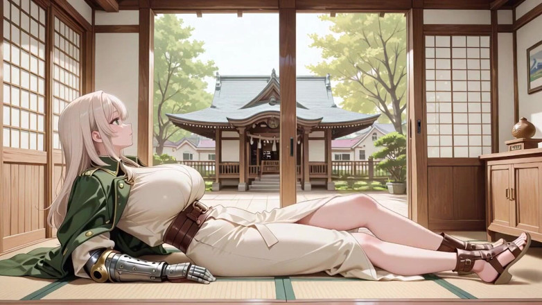 Tay Swift X: Petang Blonde Knight! Hijau Seragam Seragam Senjata Mekanikal Emas, Malas...