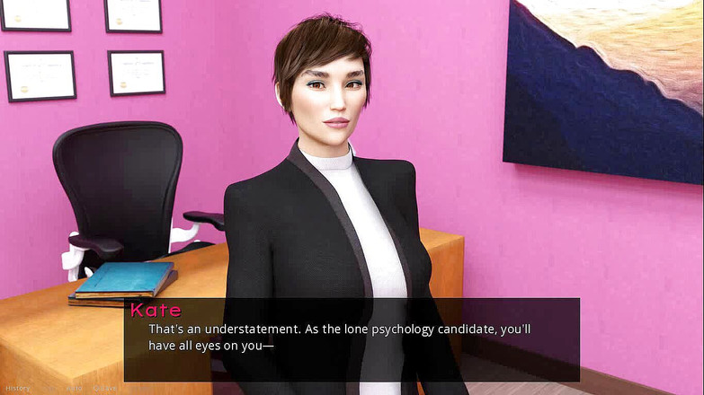 Dirty GamesXxX: 一个所有人的人：在院长的办公室里 - 第4集