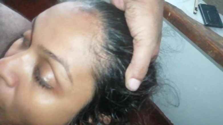 Tina Baby: Found an Old Desi Woman Peeing Under Staircase and Punished 4