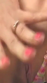 Blonde Babe Fingers Dripping Pussy to Squirting Ecstasy