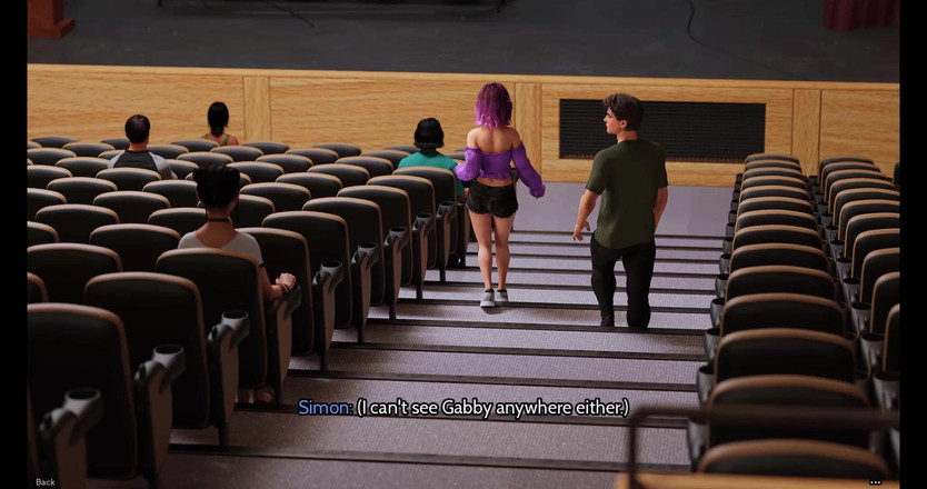 Johannes Gaming: Birinci sınıf öğrencisi #10 - Julia Simon'a masanın altında oral seks yaptı.