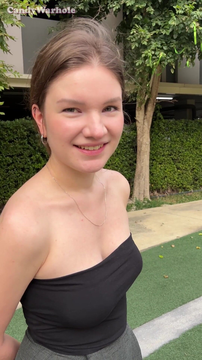 CandyWarhole: Pustakawan nakal berubah jadi liar: tari bugil, toket, doggy&amp; cumonface;...