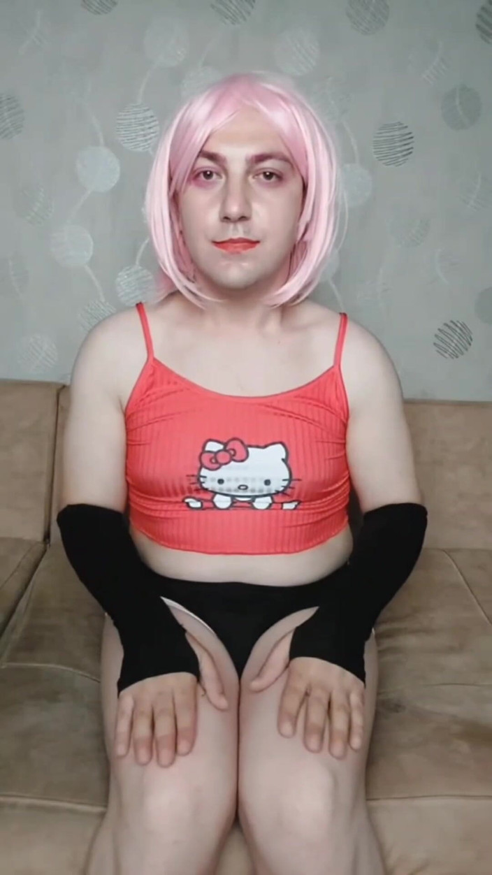 Kitty_Cross: Cute Shorts Cowgirl Sissy Smooth Legs Big Booty