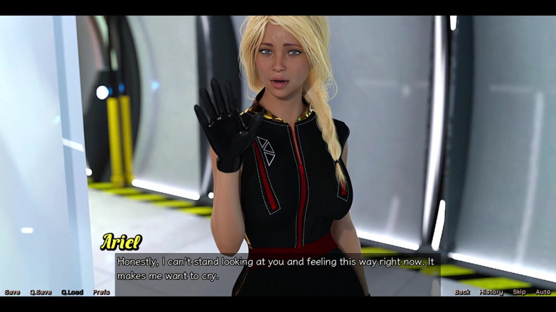 AVN Teller: Stranded in Space - Blonde Virgin Caught Me with Her Step...