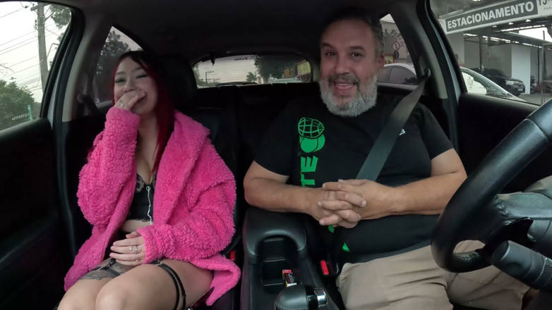 Binho Ted: Fucking the Young Girl's Ass During the Ride - Jaques Keiko