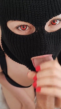 She Fell to Her Knees Like a Hungry Devil - Passionate Blowjob & Greedy Cum Swallowing