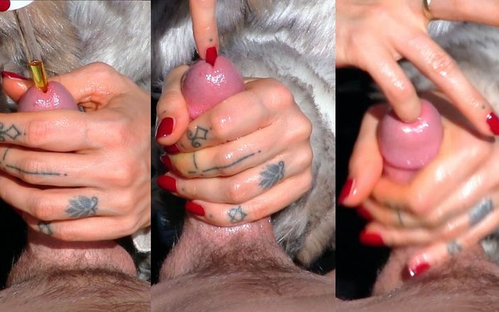 AlphaBabeLucy: Virgina cu vibrator este cu degetul