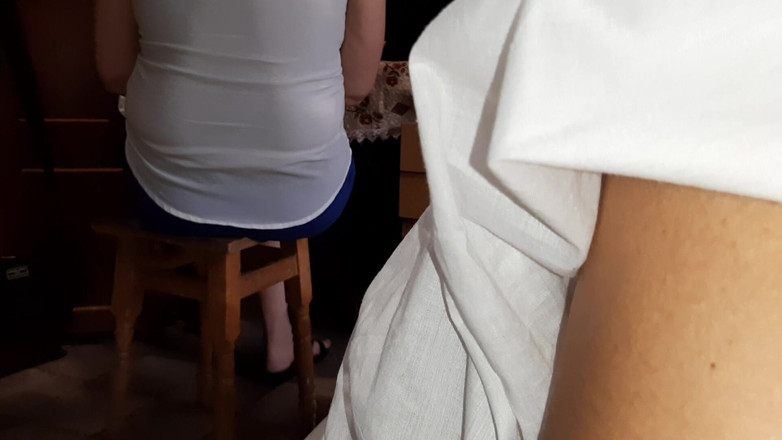 Lesbian-illusion: Пока наш учитель проверяет домашнее задание, моя подруга и я делаем грязные дела за ней