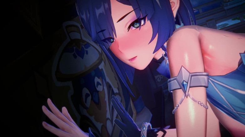 NSFWOtaku: Genshin Impact - Yelan Intimate Sex with Aether - 3D Hentai Animation