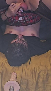 Sissy Slave Face Fuck and Piss
