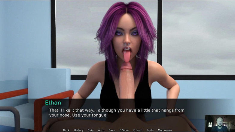 Sex game gamer: Another deepthroat - Between salvation and abyss