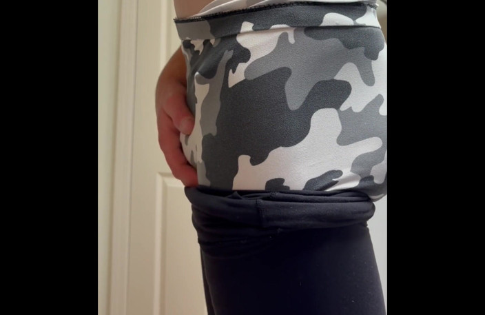 ImmensePeach843: Femboy Shows off Ass and Cuts for Stepdaddy
