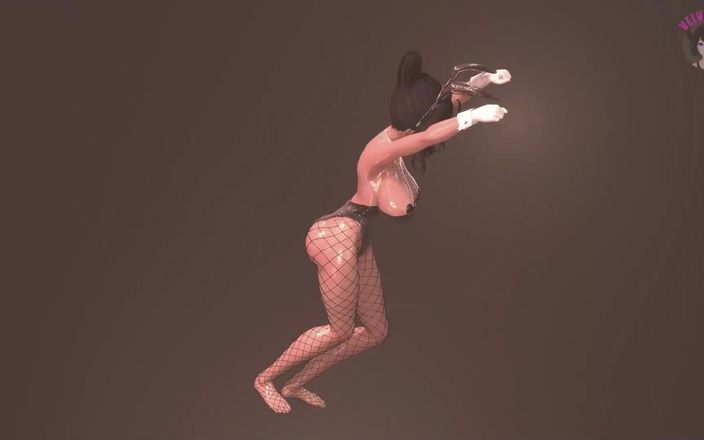 Velvixian: Karin - sexy zadek se třese v obleku Bunny
