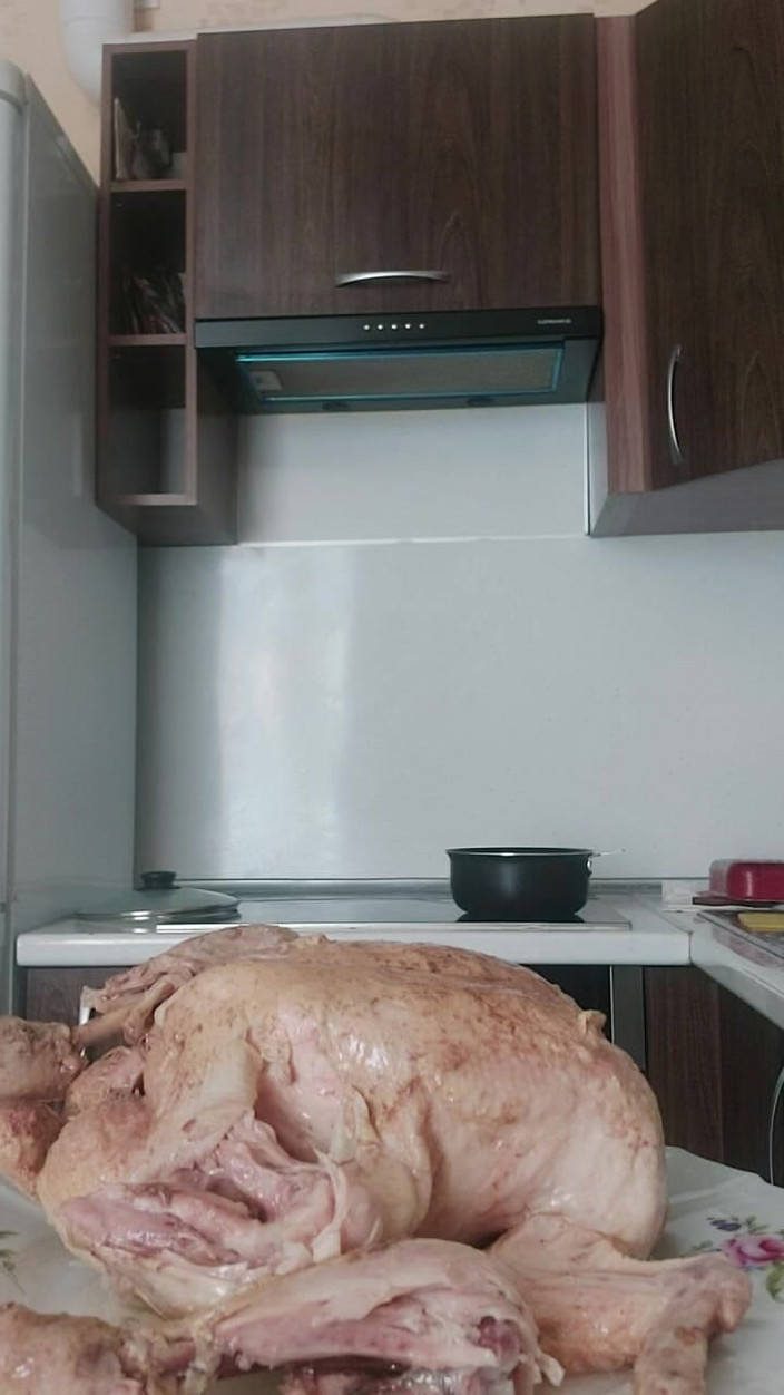 GinnaGg: Jag lagar soppa till min man, alltid naken