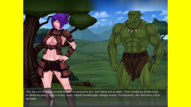 3DXXXTEEN2 Cartoon: Sabia motivates her body. 3D porn cartoon sex