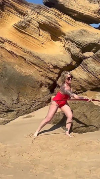 Sjambok på stranden. Sommarsemester i Sydafrika del 1