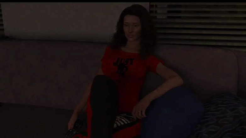 Johannes Gaming: AWAM 9 watching porn in living room