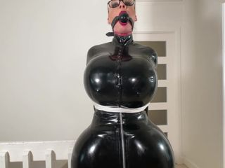 The Busty Sasha: Body Inflation Dreams in Latex - I Love Reading About BDSM,...