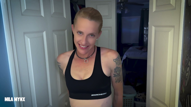 Mila Mynx: Gym Girl Desperation Begging Stepdaddy to Piss