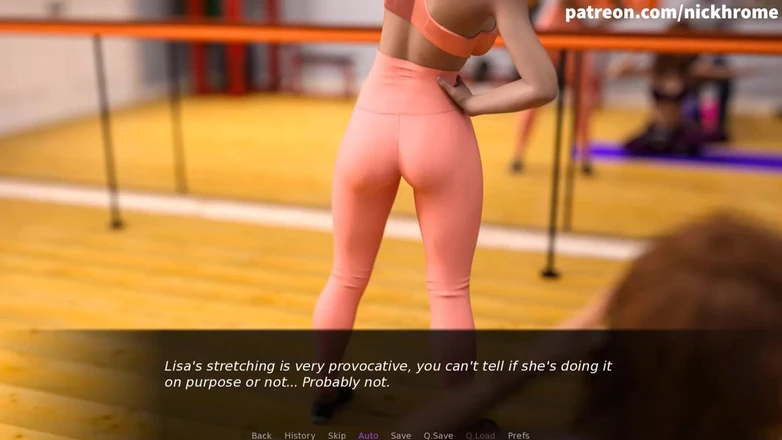 Visual Novels: Amning tillbaka till nöje - del 32 - stretching är mycket provocerande