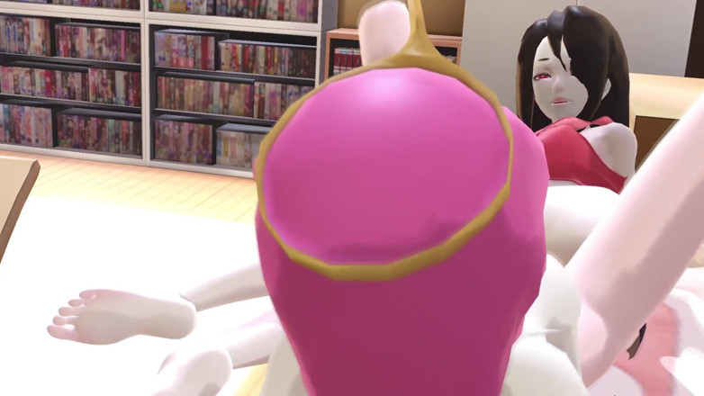 Wraith ward: Princess Bubblegum and Marceline the vampire double dildo adventure time