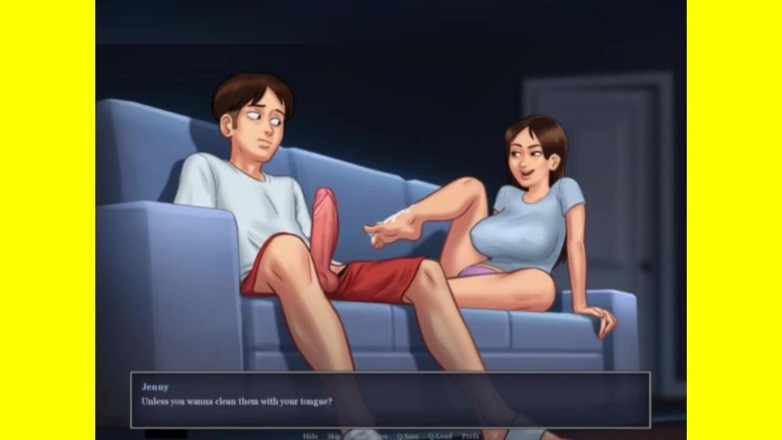 3DXXXTEEN2 Cartoon: Nunca te corras dentro de la boca de tu chica. 3D...