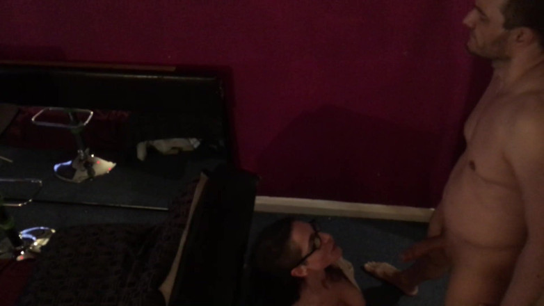 GlamurVip: Young brunette enjoys a cum shot