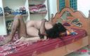Hindi-Sex: Married Telugu Indian Couple Engaged in Romantic Sex Desi Wife...