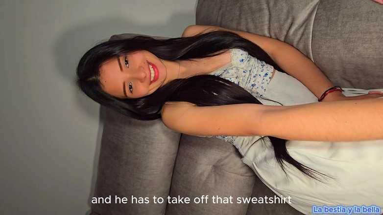 Labestiaylabella: 热辣的模特和她的邻居玩重口味性爱并做爱