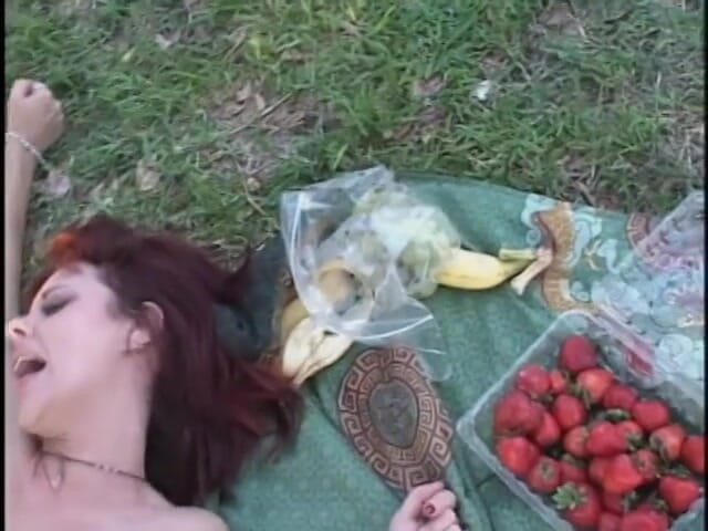 Meet my Pussy: Redhead mature is fucked outdoors by a stud then gets...