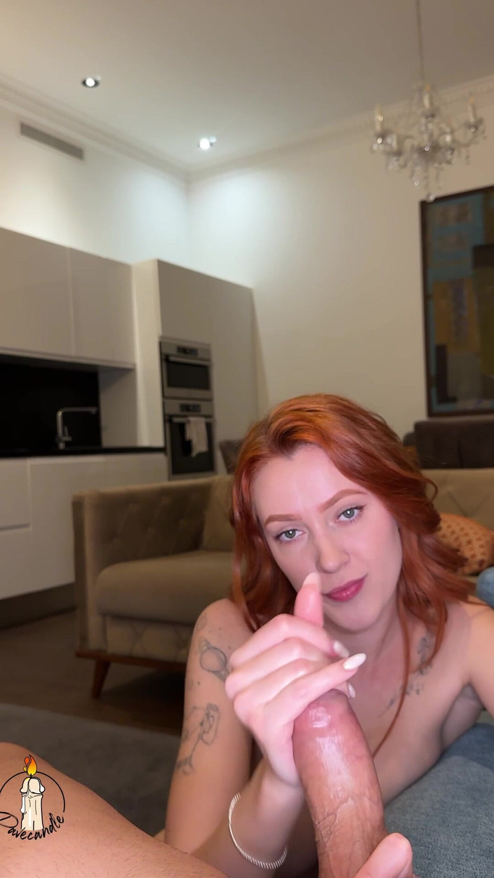 Cherrycandle: Büyük miktarda elle muamele! Bakış Açısı Stili Dikey