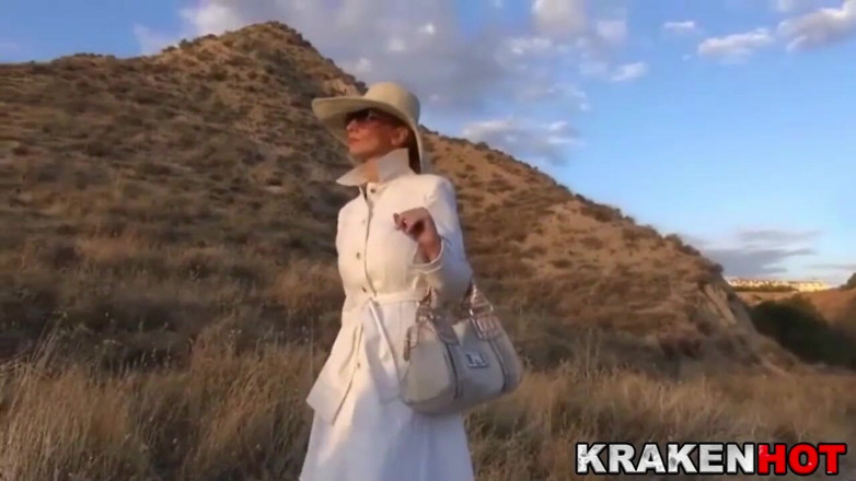 Krakenhot: Hot milf Daniela Evans in an outdoor submission exclusive porn...
