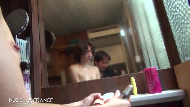 Papy Viewer: Casting of small titted brunette getting her tiny asshole pounded...