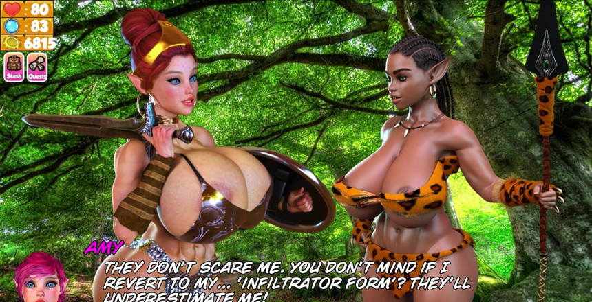 Porny Games: Рабыни в подземелье - часть 2