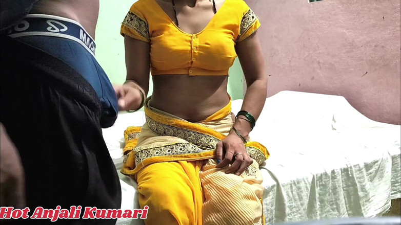 Anjali bhojpuri Babe: Beautiful Anjali Bhabhi Got Her Pussy Fucked in Doggy Style...