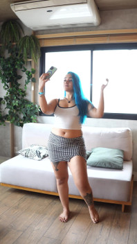 Taking a Picture of Your Panties to Make You Horny