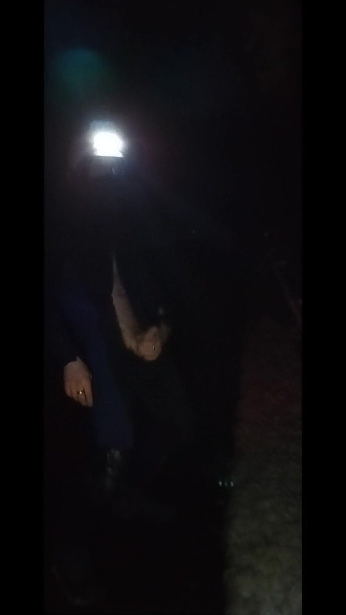 kickerscooter: Hiver, cavalier de nuit