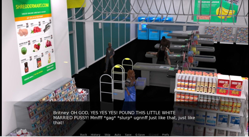 XXX Games Bunk: Holes - Gameplay - Roleplay - Wife Gets Fuck in Shop My Mulitple...