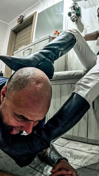 Divine Humiliation - Sharp Boots on the Slave