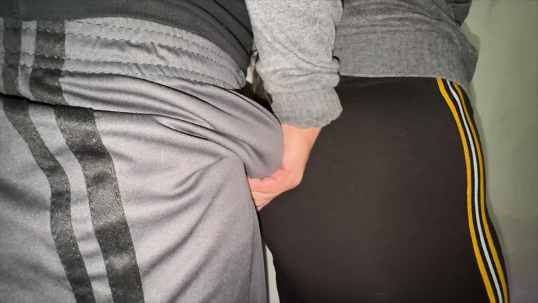 CoupleOfHotSins: She Touches a Stranger's Dick and They Have Sex 
