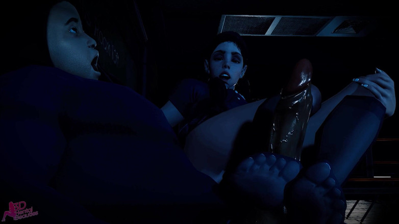 3DHentaiBeauties: Cita nocturna de lluvia: sorpresa de nylon de Kylie