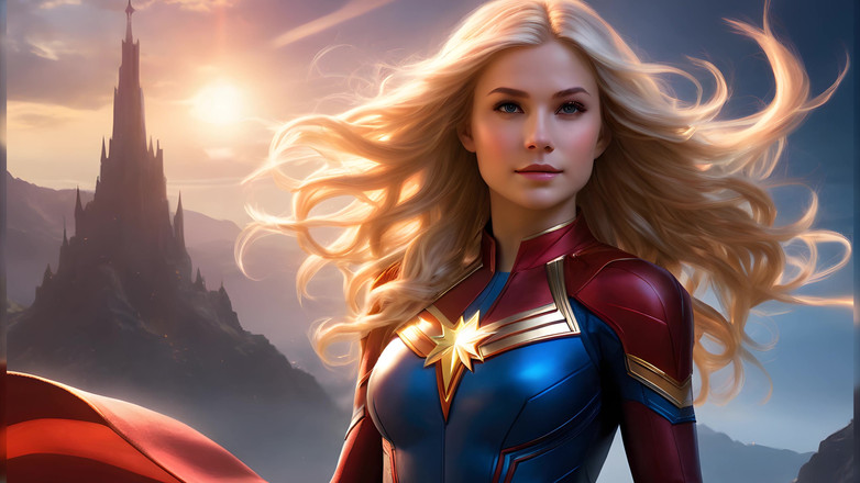 LustRender: Elfo supergirl serie 8