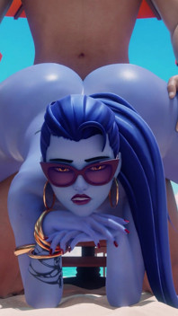 Overwatch'tan dul kadın - büyük yarak yüzünden keskin bir şekilde görev başarısız oldu - domaltmalı ve plaj jack-o poz büyük göt sikişi 3 boyutlu