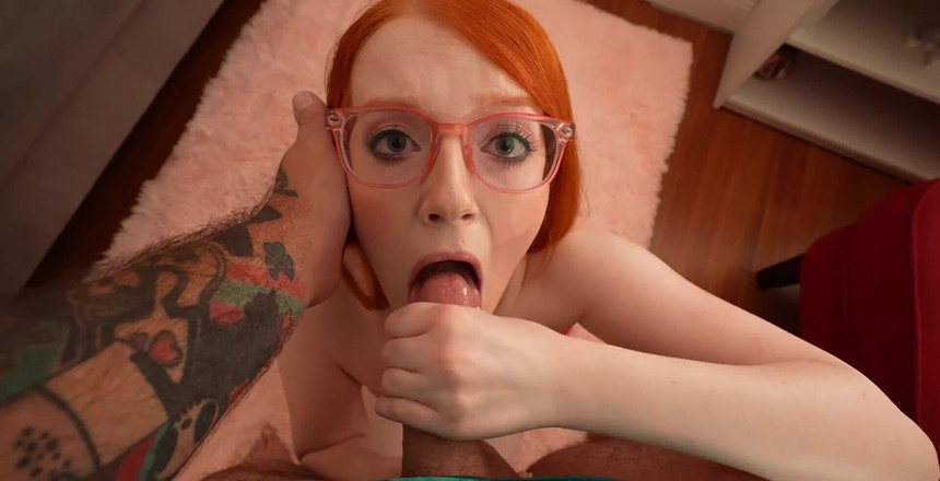 Jack Sterling: Cherry Fae memberikan saya blowjob sehingga saya meletup di seluruh...