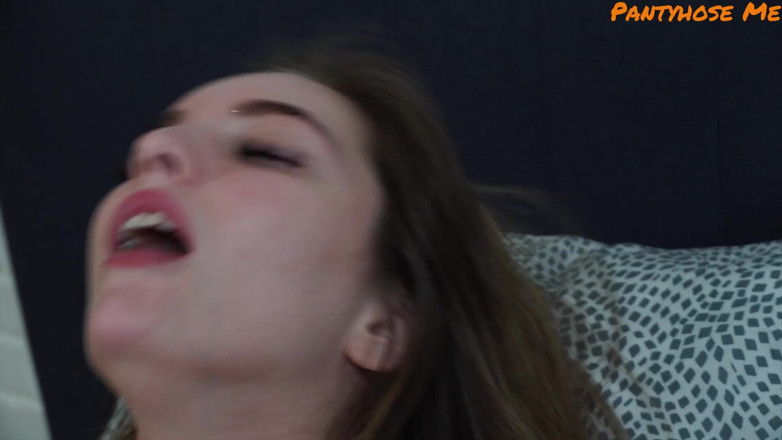 Pantyhose me porn videos: Cheating girl gets called from boyfriend while fucking on our...