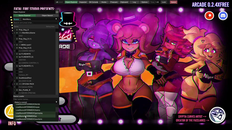 LewdArcade: Frenni의 나이트 클럽 갤러리에서의 Fap Night 3부 섹스 게임 플레이 [18+] 포르노 애니메이션 컬렉션