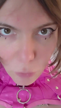 Real Sissy Slave Fucks Her Holes