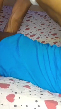 Ebony Teen Sucks Dick and Gets Fucked