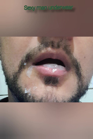 Sexy man underwear: Jedzenie cumm